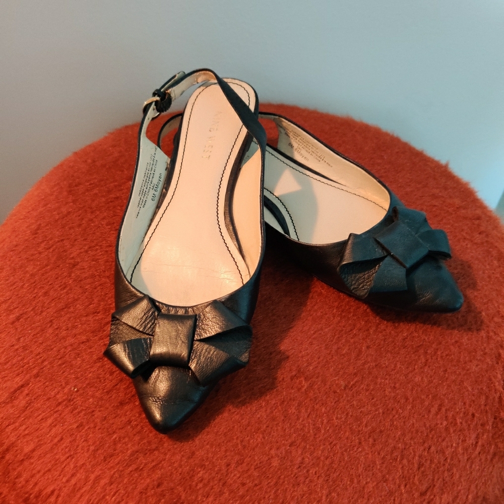 Nine West Slingbacks Flats